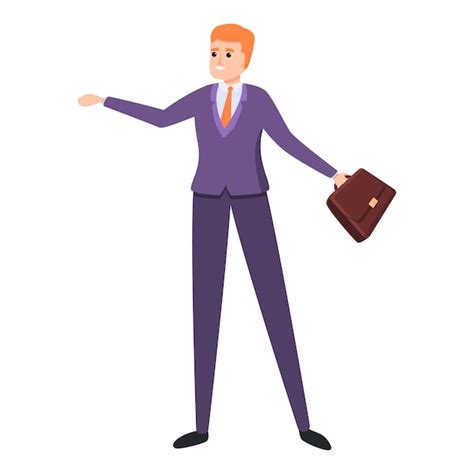 Elegant agent icon cartoon of elegant agent vector icon for web design ...