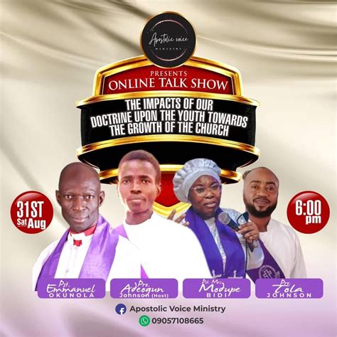 The impact of doctrine in white garment churches, Online event, Kudan ...