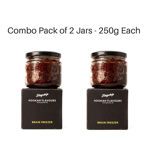 Buy Flagship Hookah Flavors (Pack of 2 Jars) - 250g Each – shopdop.in
