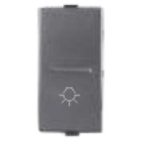 GreatWhite - 10AX 1 way switch with LIGHT MARK - White - Modular ...
