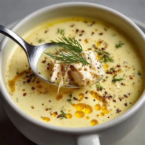 Easy Avgolemono Soup Recipe: Comforting Greek Lemon Chicken Delight
