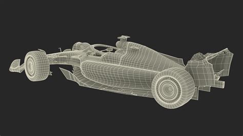 3D Formula 1 2022 Red Livery Rigged for Maya | 3D Molier International