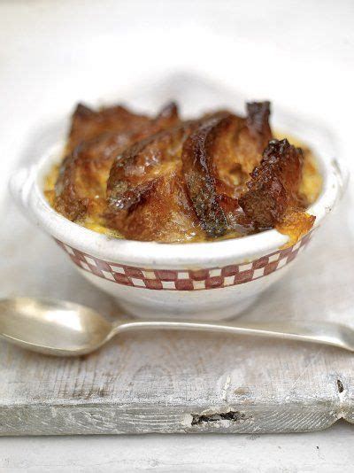 Good old bread and butter pudding with a marmalade glaze  