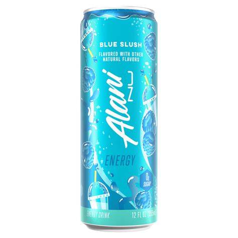 Alani Nu Zero Sugar Energy Drink - Blue Slush - Shop Sports & energy ...