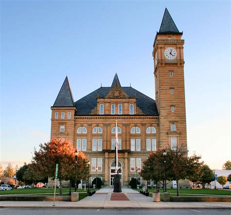 Tipton County courthouse in Tipton, Indiana Indiana, Turkey Run State ...