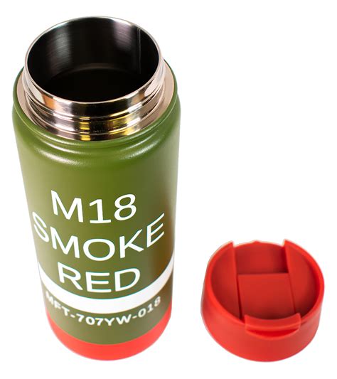 MFT M18 Red Smoke Flip Top Bottle 450 ML | Recon Company Deutschland