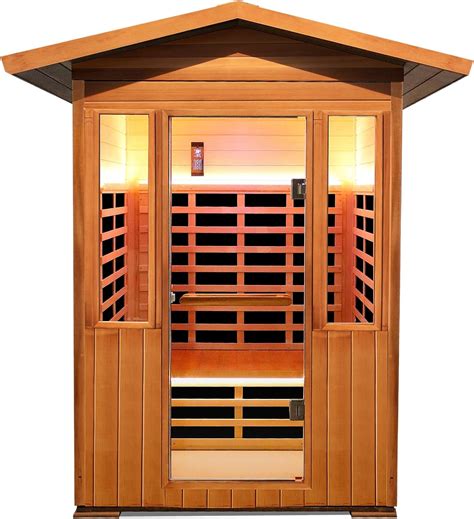 Amazon.com : Outdoor Sauna 2 Person Sauna Outdoor Infrared Sauna 2 ...