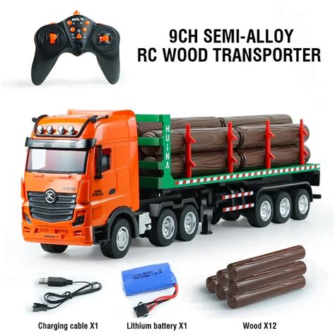 HUINA 1:18 1313 REMOTE CONTROL TRANSPORTER TRUCK – Kidspark