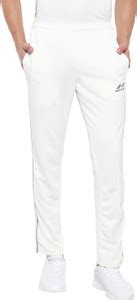 NIVIA Lords Cricket Pant Solid Men White Track Pants - Buy White NIVIA ...