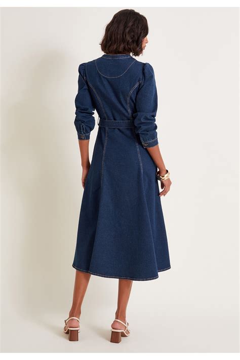 Buy Monsoon Lulu A-Line Denim Dress from Next Ireland