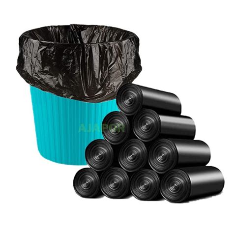 AJAPOR Biodegradable Garbage Bags (Large Size 63×76 cm / 25×30 inches ...