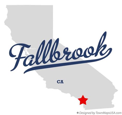 Image result for Fallbrook CA Map