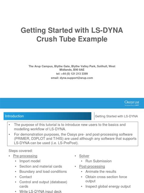 Image result for LS-DYNA Tutorials Pre Post