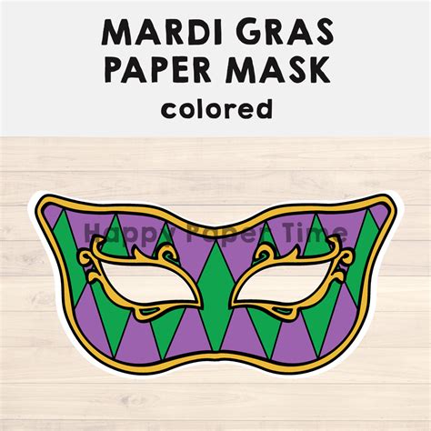 Mardigrasmasks Free Printable Samples