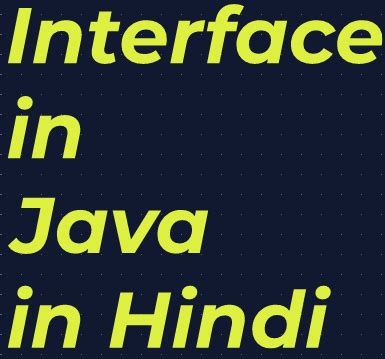 Interface in Java in Hindi 的图像结果