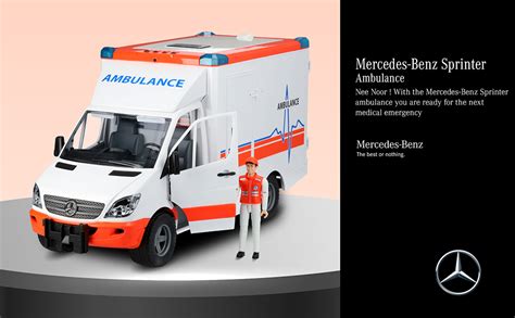 Mercedes-Benz Sprinter, Ambulance Scale Models, White : Amazon.in: Toys ...