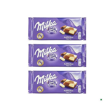 Milka Happy Cow Bar (pack of 3) 300g : Amazon.in: Grocery & Gourmet Foods