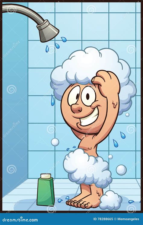 Showering Stock Illustrations – 6,085 Showering Stock Illustrations ...