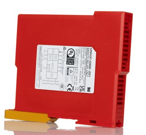 G9SE-201 DC24 Omron | Omron G9SE 1 Auxiliary Contacts Safety Relay 24V ...