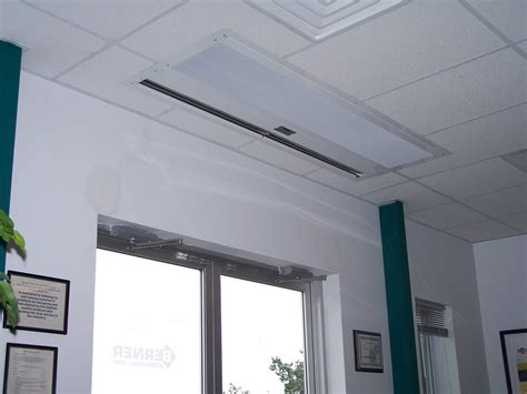 Architectural Recessed 12 Air Curtain | Berner