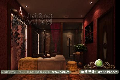 广州大型美容美发店装饰设计案例图