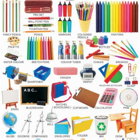 School Stationery for Grade 1 的图像结果