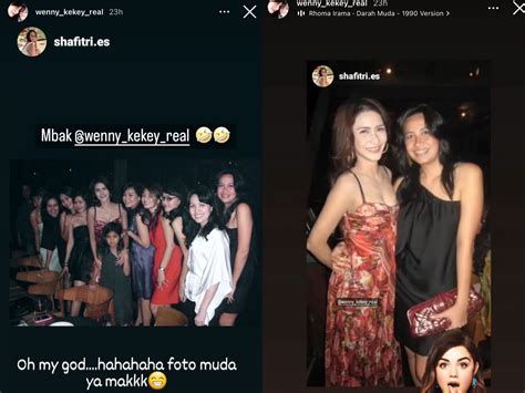 Penampilan Wenny Ariani saat muda begitu memukau, itu kah alasan Rezky Aditya mau berhubungan ...