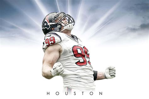 Download "Houston Texans Star J.J. Watt On The Sidelines" Wallpaper ...