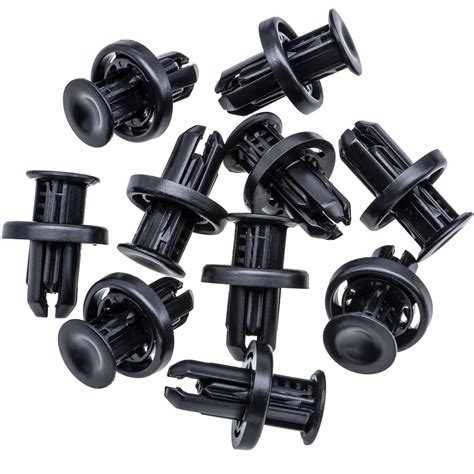 Rexka 10pcs Rear Front Bumper Cover Fender Grille Under Cover Push-Type ...