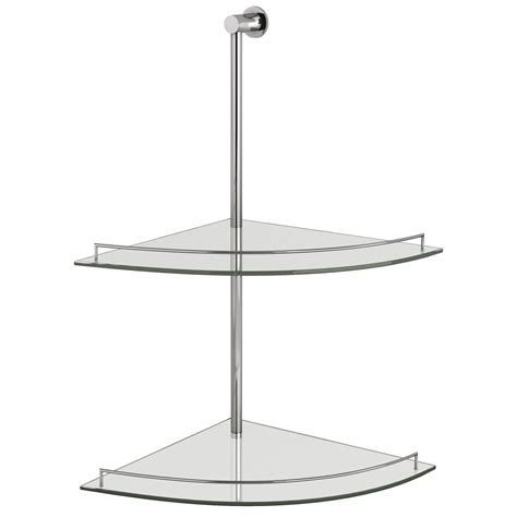LeVivi - LeVivi 450mm Double Glass Shower Shelf