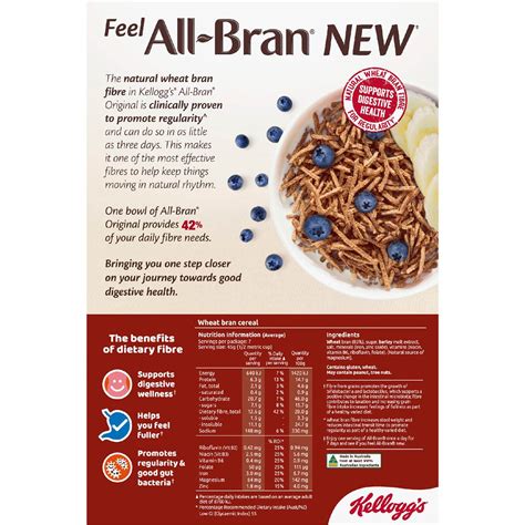 Kellogg's All-bran High Fibre Breakfast Cereal 350g | Woolworths