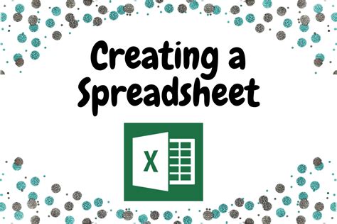 Creating a Spreadsheet 的图像结果