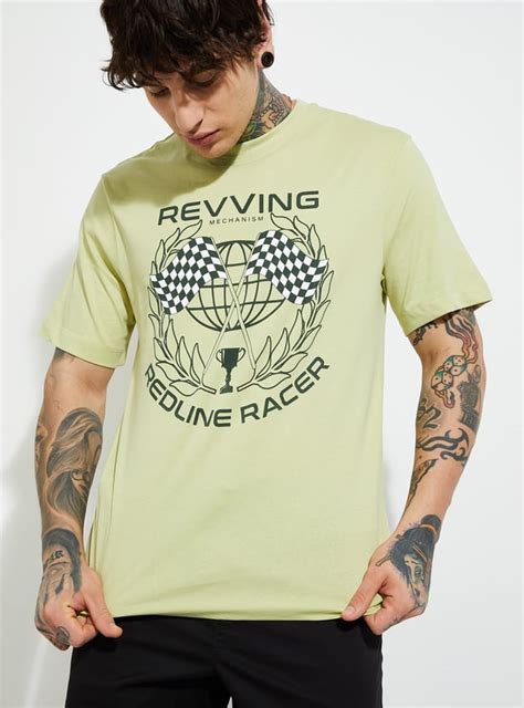 Buy URB_N Men Printed Regular Fit T-shirt Online at just Rs. 249.0 ...