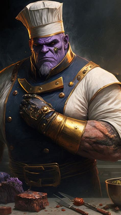 Thanos the Chef - Cooking the Universe's Most Delicious Dishes with the ...
