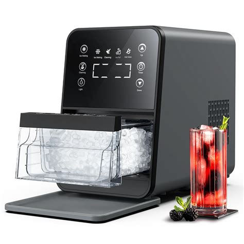 Amazon.com: ecozy Nugget Ice Maker Countertop, Intuitive EcoScreen ...