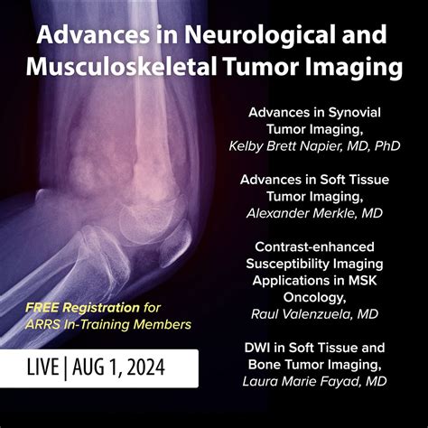 ARRS (American Roentgen Ray Society) on LinkedIn: Dive deep into musculoskeletal tumor imaging ...