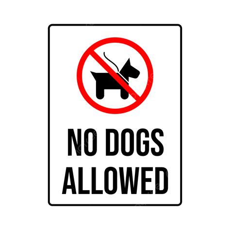 No Dogs Allowed Sign, No Dogs Allowed, No Pets Icon, No Pets PNG and ...