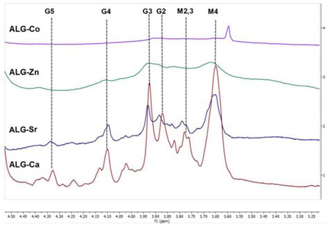 1H NMR and EPR Spectroscopies Investigation of Alginate Cross-Linking ...