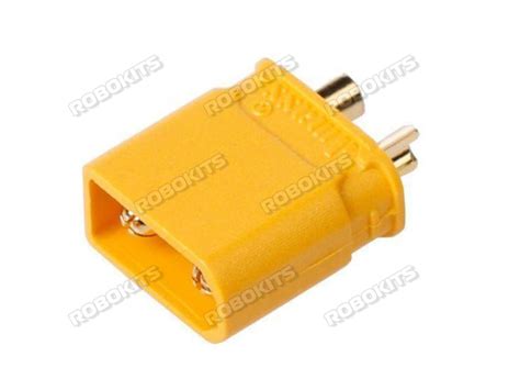 Amass XT30 Male Connector (Original) AMASS XT30 MALE CONNECTOR ...