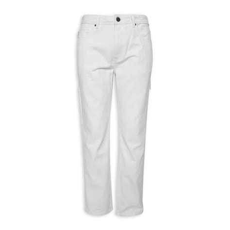 White Straight Leg Jean (3113488) | Hemisphere