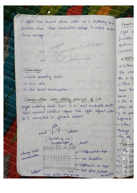 EE 101: Handwritten Notes on Diodes and Their Working Principles - Studocu