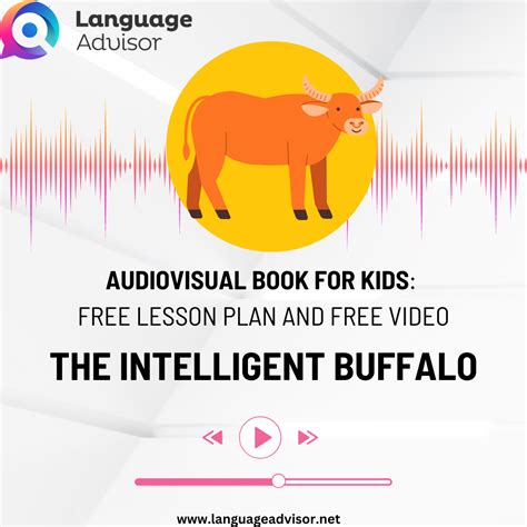 Audiovisual book for Kids: The intelligent buffalo