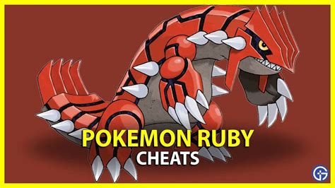 Pokemon Ruby Cheat Menu Android 的图像结果