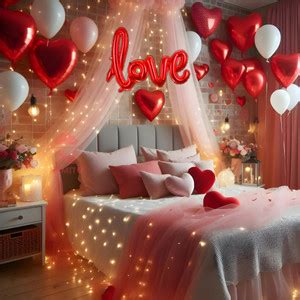 LOONS PEDDLER Red VALENTINE-15 (LOVE + NET LED R, 2 HOOK + 4 RED DIL ...