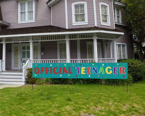 KindaJoy Large Official Teenager Banner, 13th Birthday Party India | Ubuy
