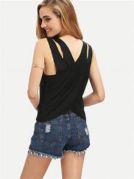 Image result for Criss Cross Back Top