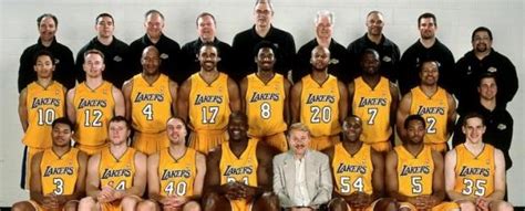 2001 NBA Champion Los Angeles Lakers