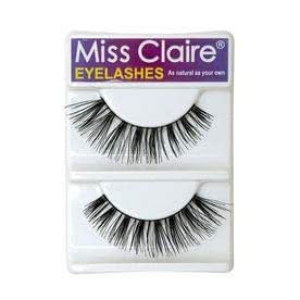 Buy Miss Claire Miss Claire Eyelashes 01, Black, 1 Count, Black, Online ...