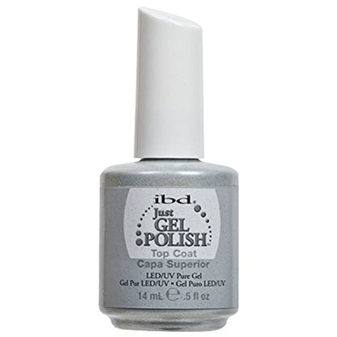 Buy IBD Just Gel Nail Polish Top Coat, 0.5 Fluid Ounce Online at Low ...
