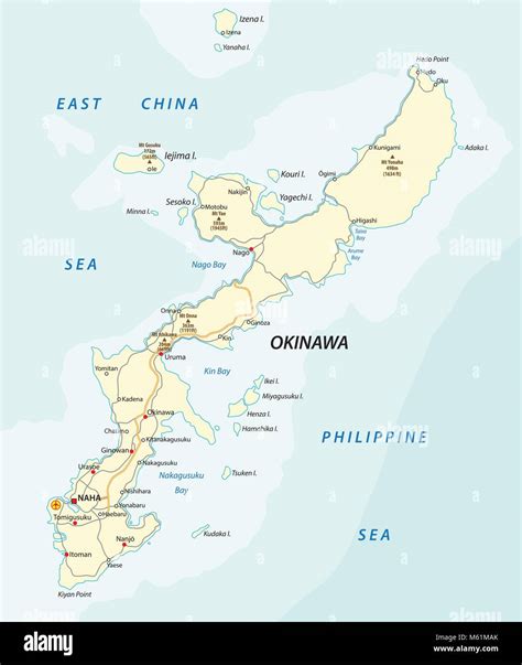 Ryukyu Islands Map